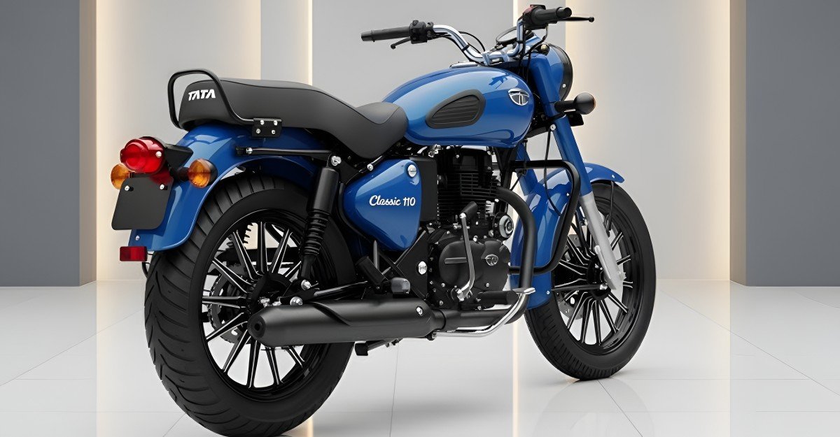 2026 Model Tata Classic 110 Supar Bike Official Launched with 110cc Air-Cooled Engine, 80 KMPL Mileage & Digital Speedometer at ₹63,999